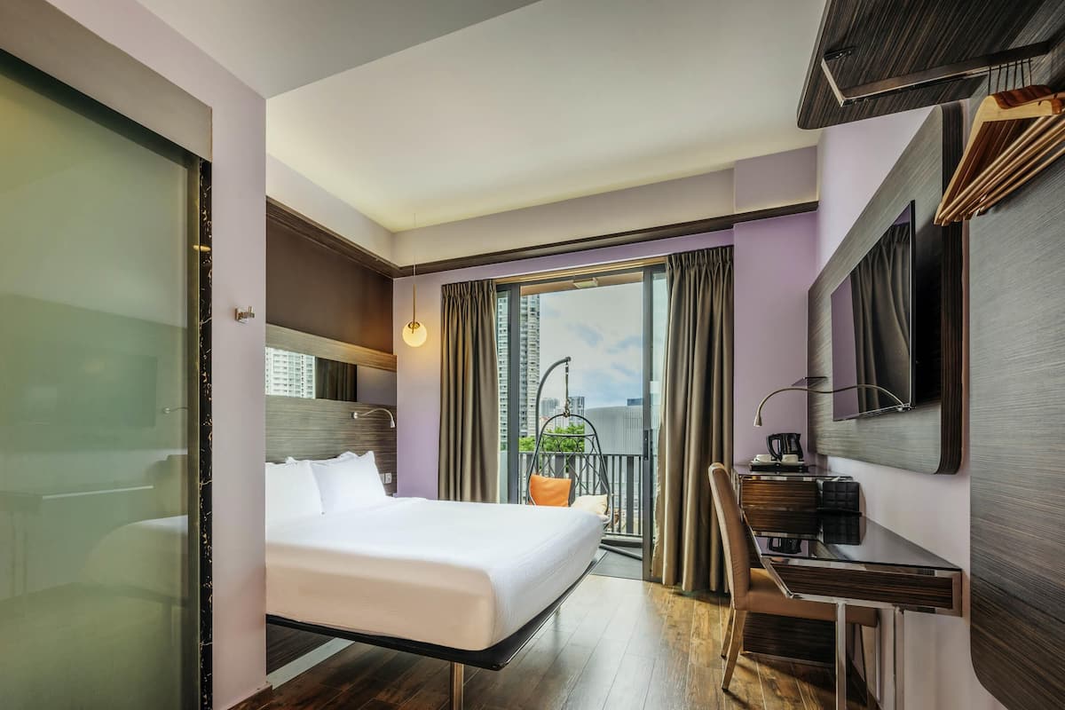 Classic Double Room, 1 Double Bed, Balcony | In-room safe, desk, laptop workspace, iron/ironing board