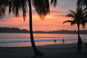 Beach nearby, white sand