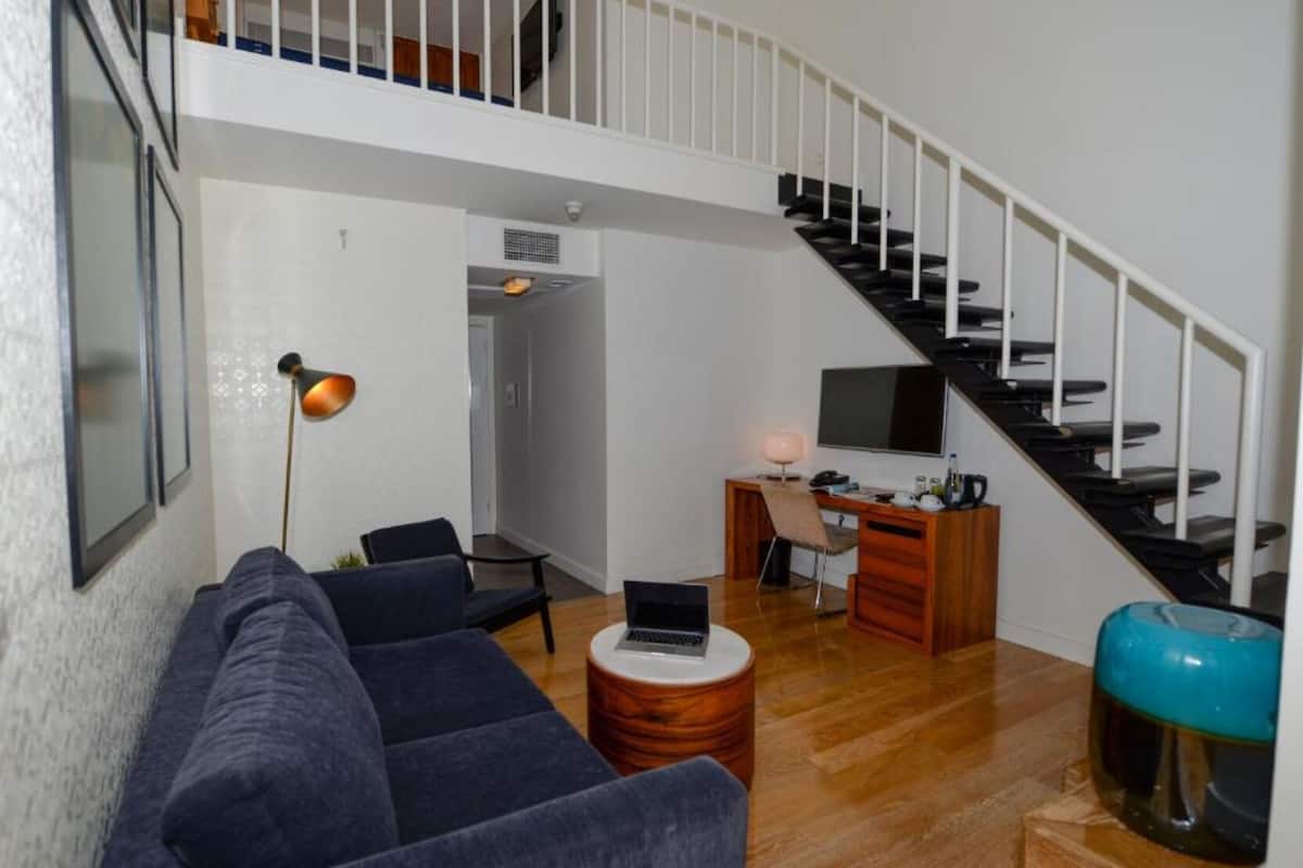 Deluxe Duplex, 1 King Bed with Sofa bed | View from room
