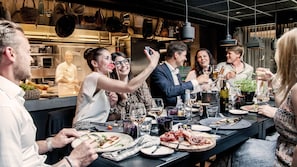Breakfast, lunch, dinner served; Scandinavian cuisine, sea views