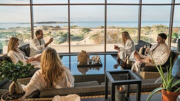 双人护理室、桑拿、热水浴缸、湿蒸房、身体护理、水疗法