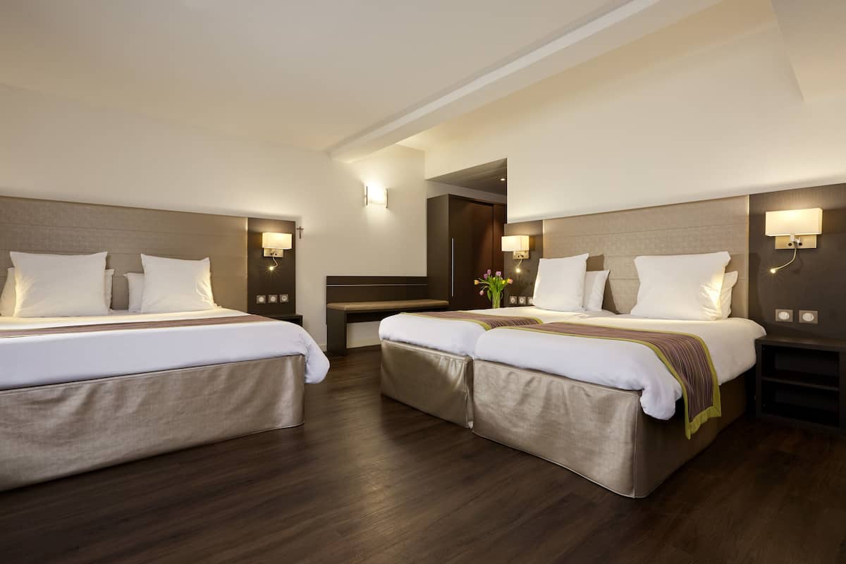 quadruple room | 2 bedrooms, premium bedding, in-room safe, desk