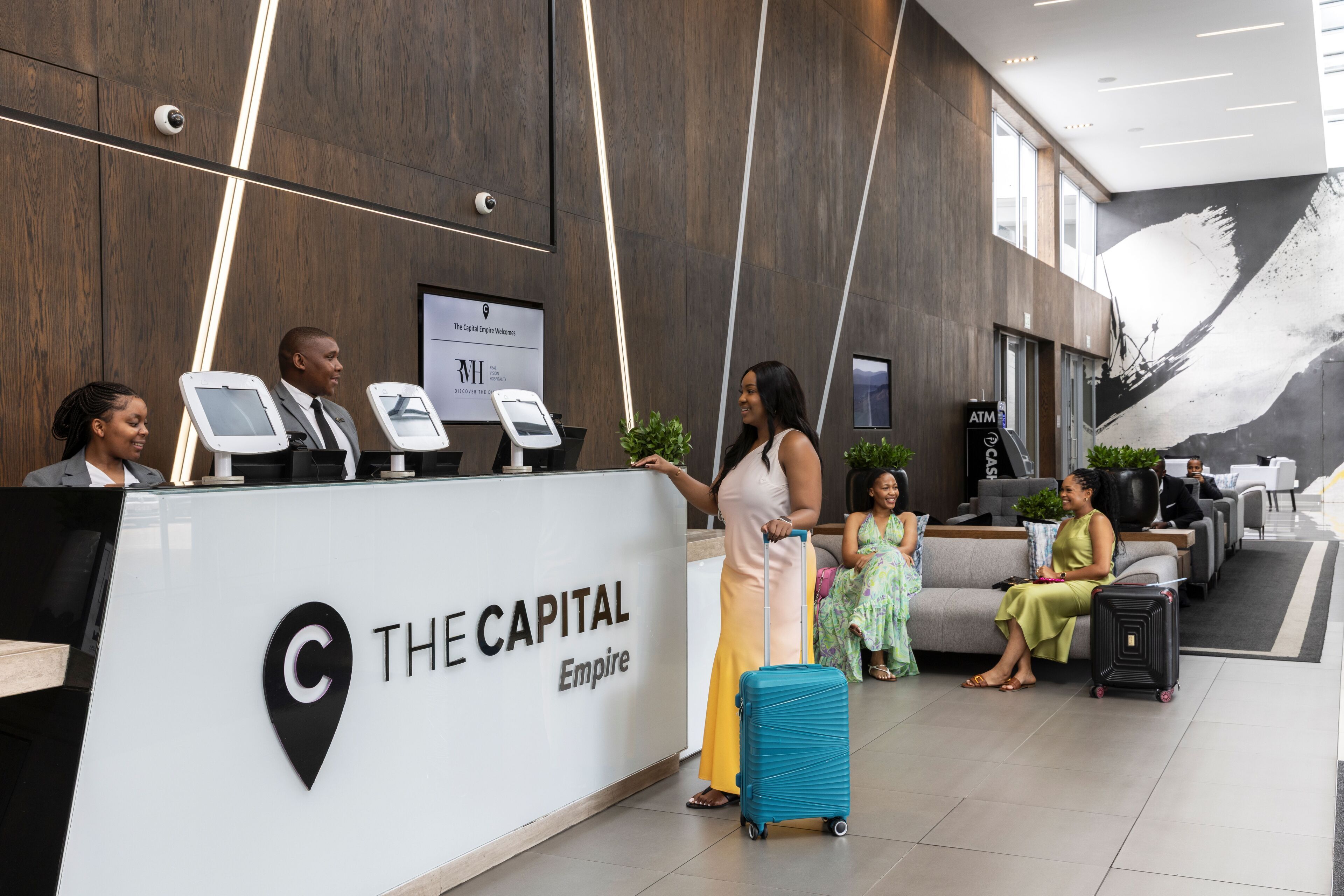 check-in/check-out kiosk