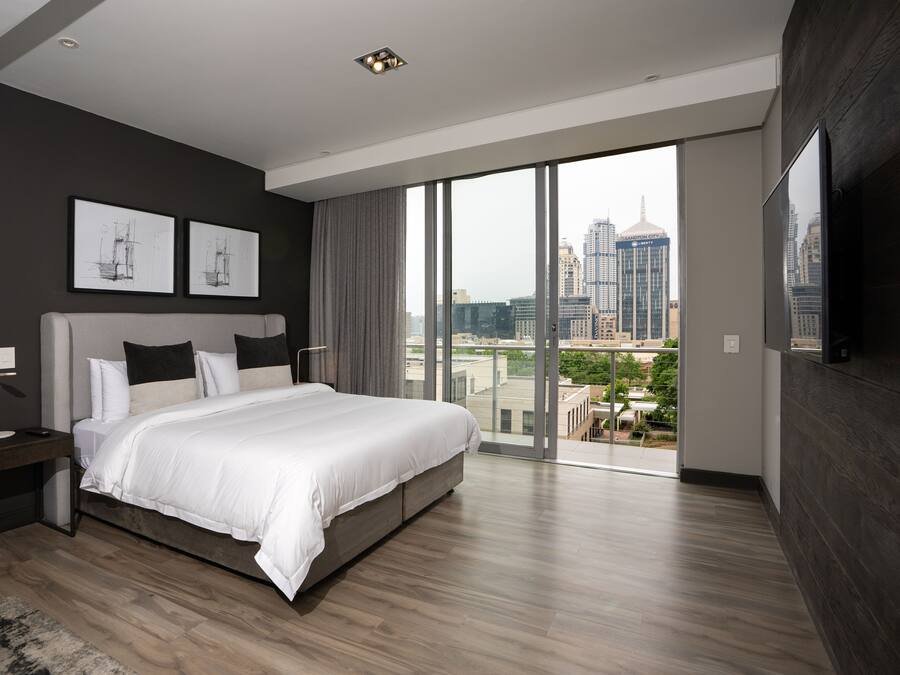 Cobertura | Vista do quarto