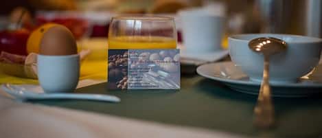 Daily buffet breakfast (EUR 13 per person)