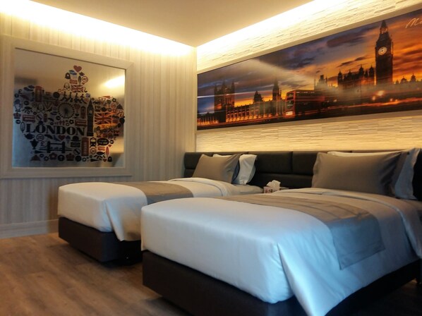 Deluxe Double Room, 2 Single Beds