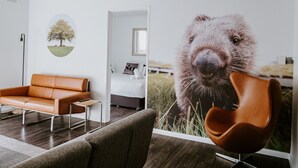 Leilighet – deluxe, 2 soverom | Oppholdsområde