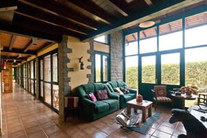 Zona de estar del vestíbulo