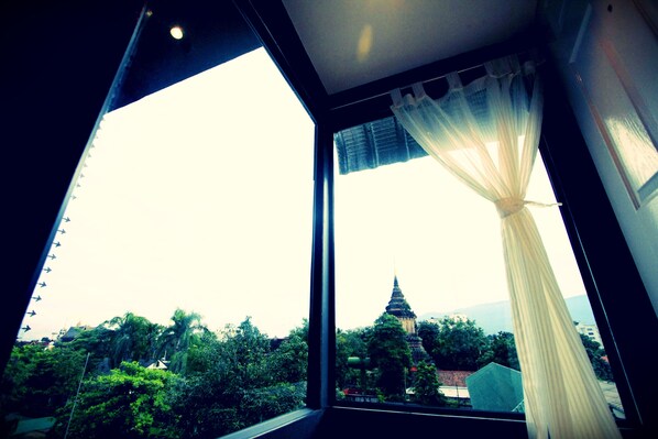 Rom – deluxe, fjellutsikt | Utsikt fra rommet