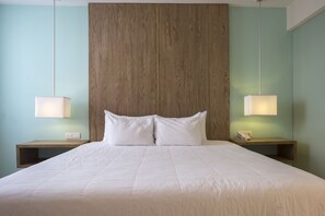 Appartement Confort | Literie de qualité, couette en duvet, coffre-fort, décor unique