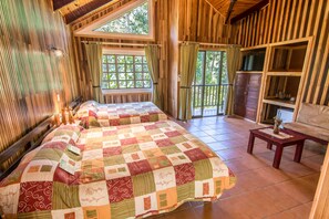 In-room safe, desk, free WiFi, bed sheets - Sueños del Bosque (Páramo)