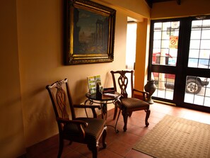 Interior entrance