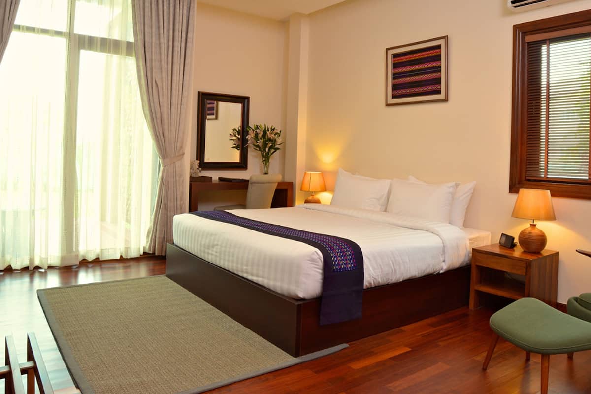 grand villa, 1 bedroom | premium bedding, minibar, in-room safe, desk