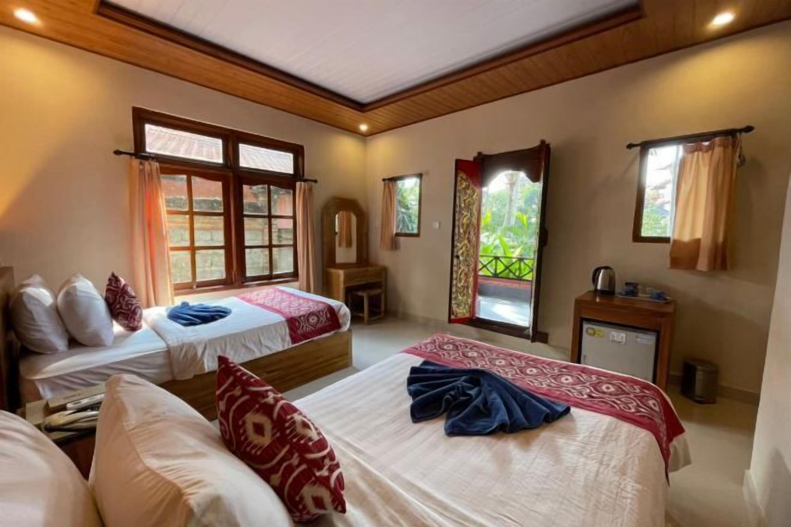 Egyptian cotton sheets, minibar, in-room safe, desk