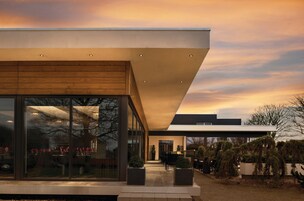 Majoituspaikan julkisivu