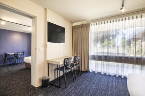 Two Bedroom Family Room | 2 bedrooms, iron/ironing board, free WiFi, bed sheets
