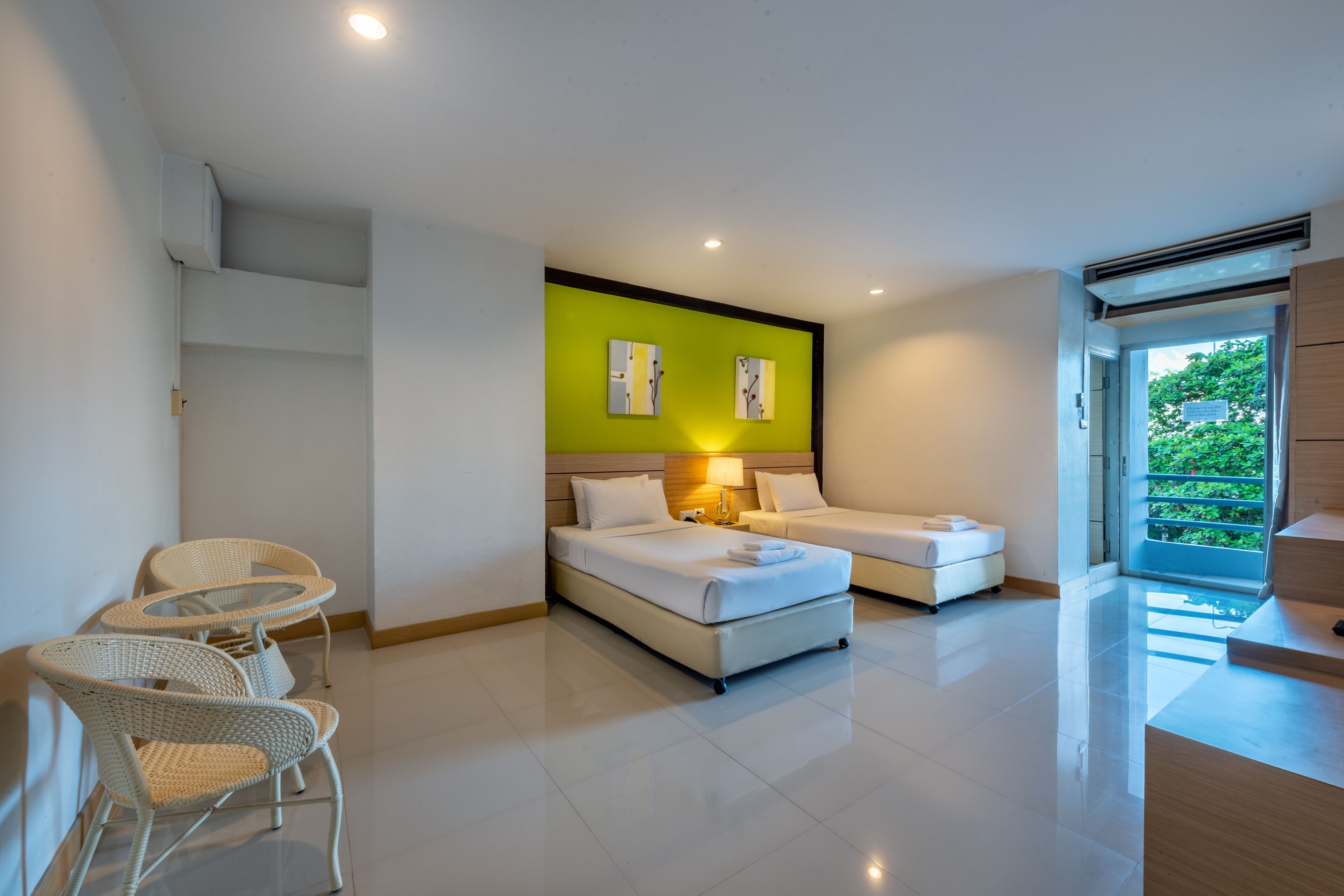 إطلالة الغرفة