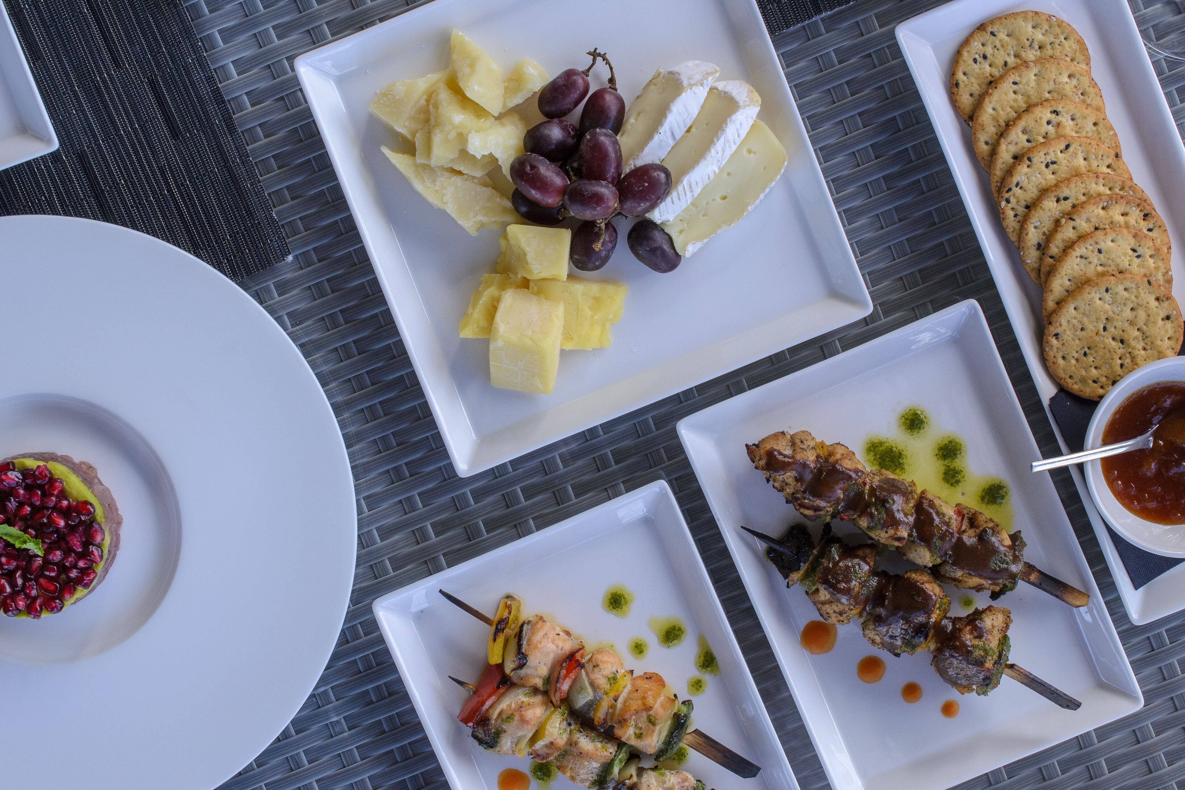 lunch, dinner served; international cuisine, beach views