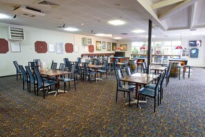 Lunch and dinner served, local cuisine