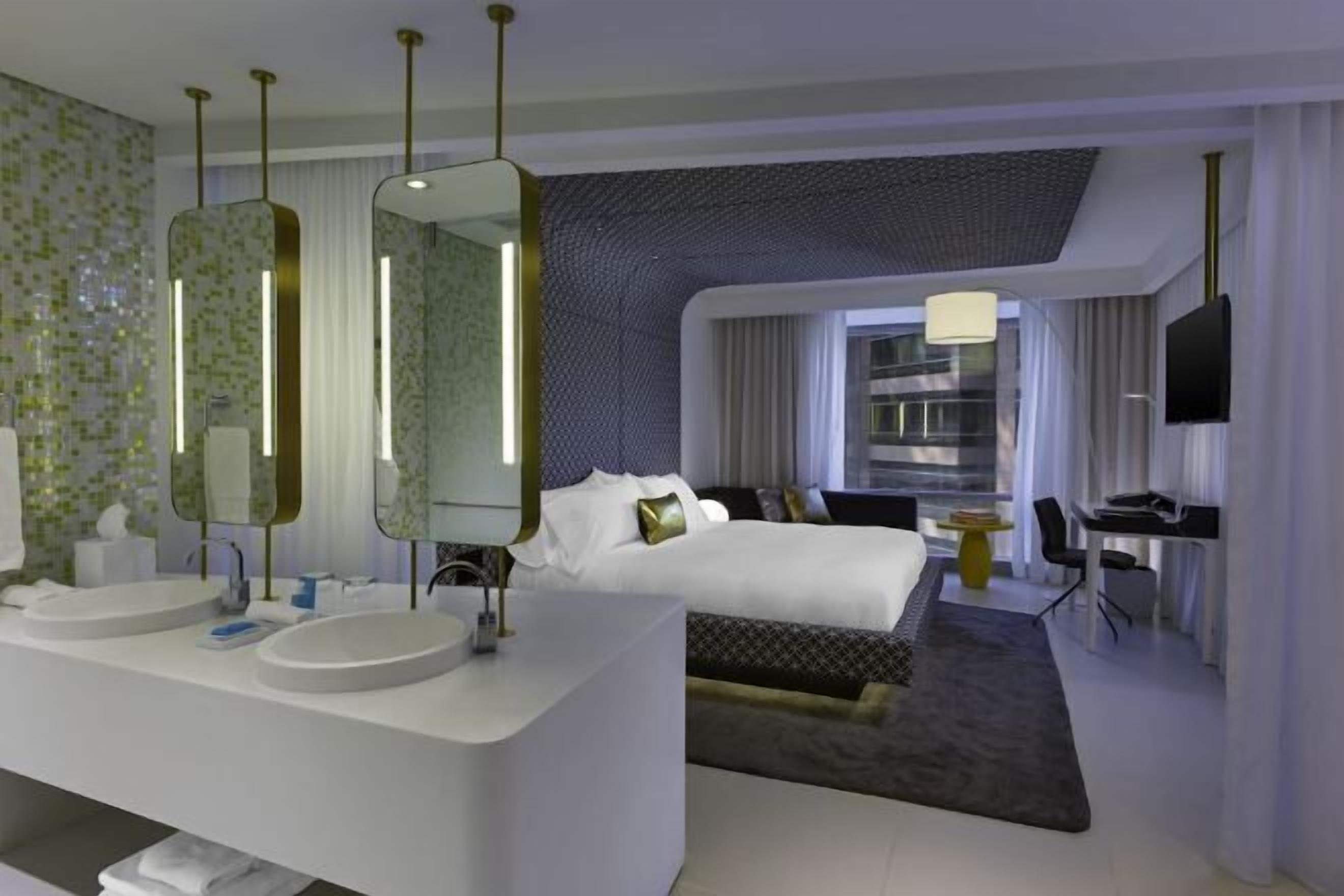 Sängtillbehör av högsta kvalitet, duntäcken och minibar