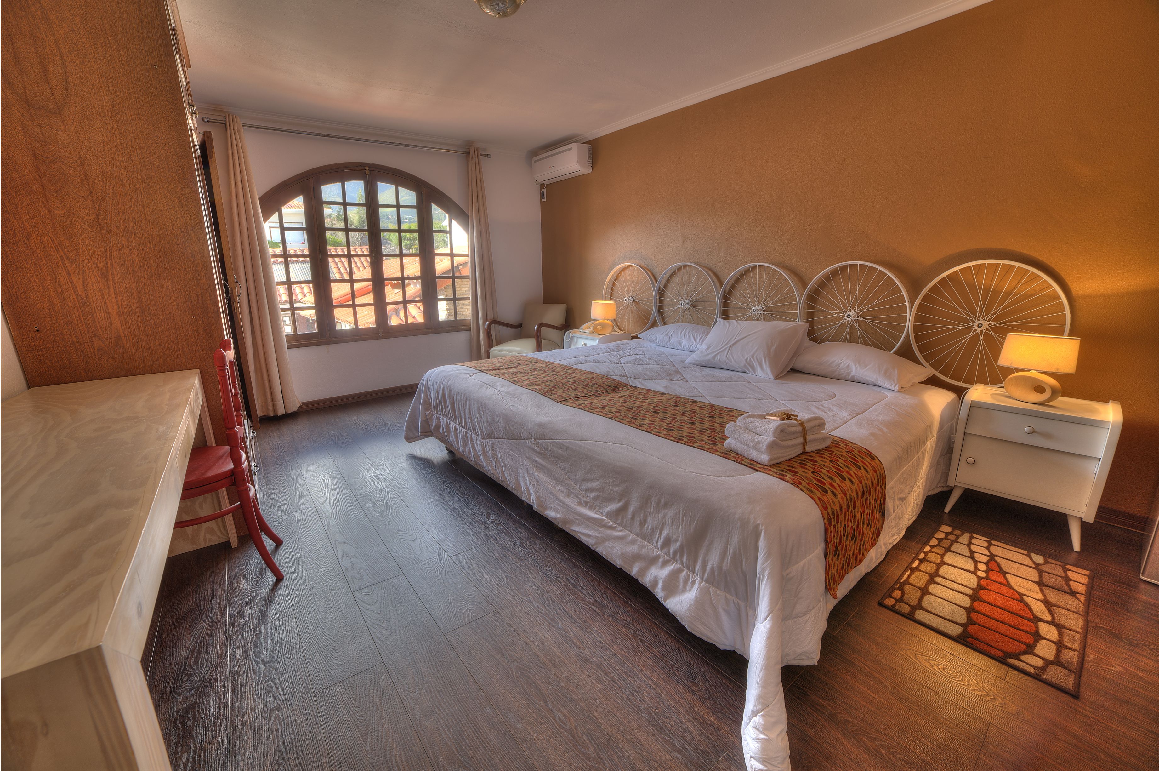 deluxe double room sienna | premium bedding, minibar, in-room safe, individually decorated