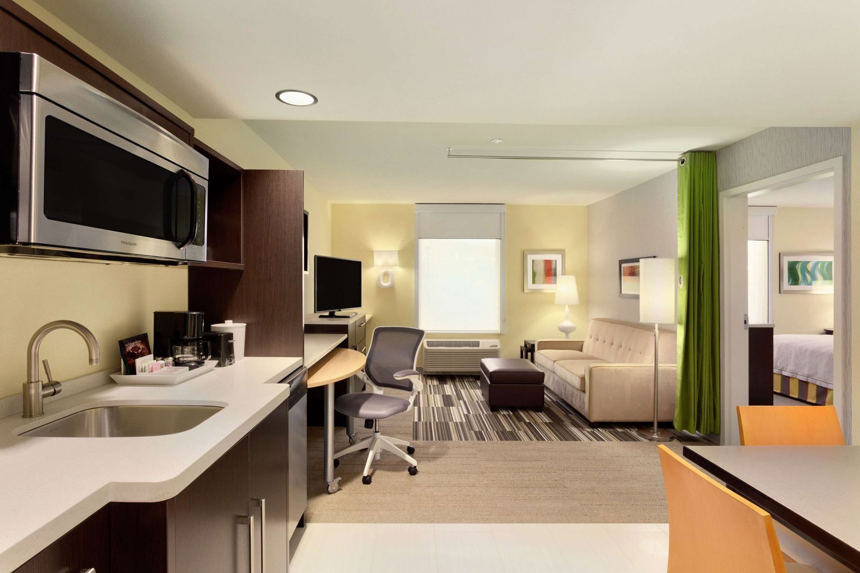 Desk, iron/ironing board, free cribs/infant beds, free WiFi