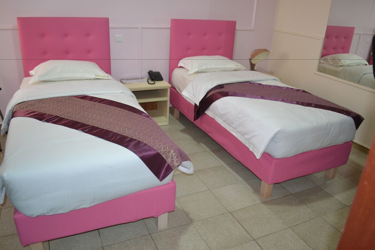 Double or Twin Room, 2 Single Beds, Smoking | View from room