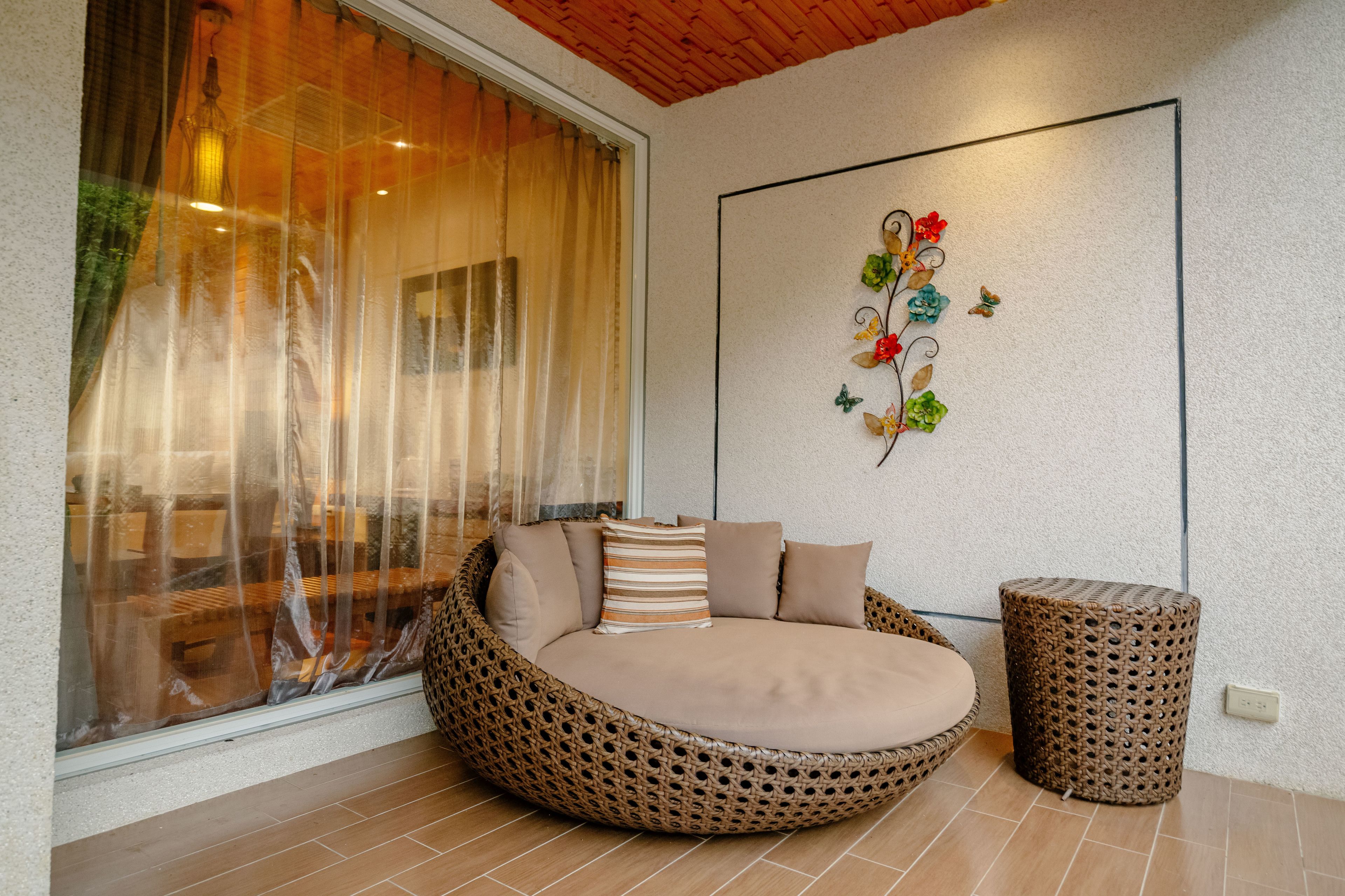 deluxe quadruple room, 2 double beds, sea view | balcony