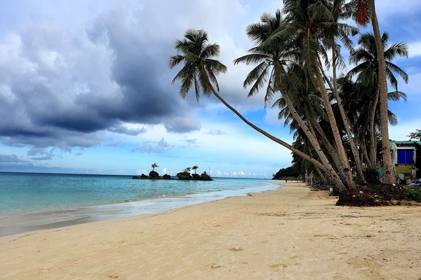 Plage, sable blanc