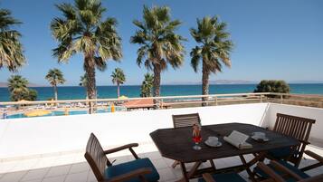 Deluxe-Apartment, 2 Schlafzimmer | Speisen im Freien