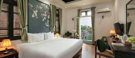 Ropa de cama de alta calidad, camas con efecto memoria y minibar