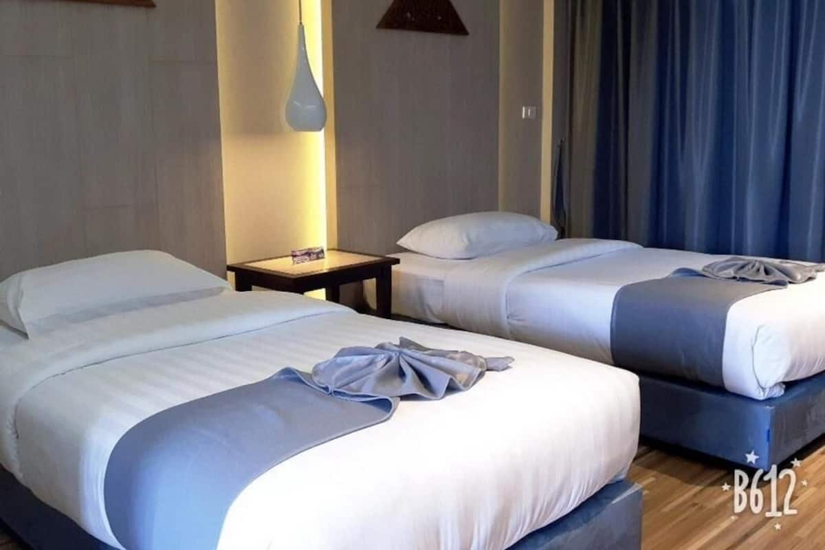 ห้องดีลักซ์ทวิน, ระเบียง, วิวทะเลสาบ | มินิบาร์, ห้องพักตกแต่งอย่างมีเอกลักษณ์, ตกแต่งพิเศษโดยเฉพาะ, Wi-Fi ฟรี