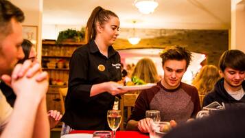 DĂźner servi sur place