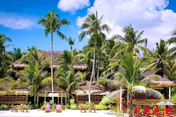 Fassade der Unterkunft