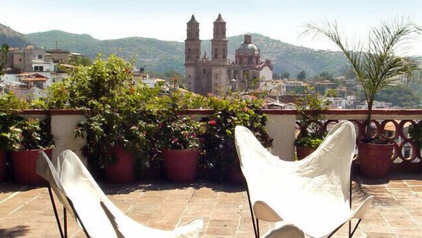 Terrace/patio - Hotel Victoria (Taxco)