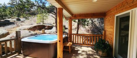 Ferienhütte | Terrasse/Patio