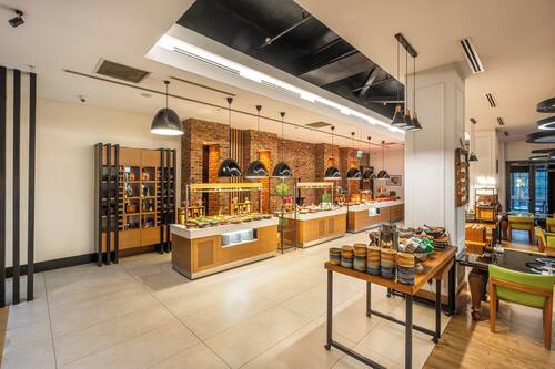 Colazione a buffet a pagamento, servita tutte le mattine
