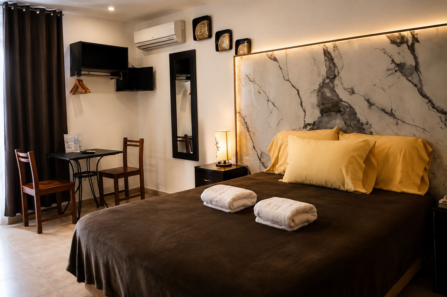 Standard Double Room | Iron/ironing board, free WiFi, bed sheets