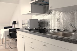Studio Suite, Jetted Tub | Private kitchenette | Coffee/tea maker - Martin’s Dream Hotel (Mons)