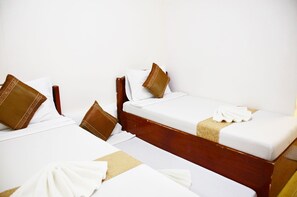 Free WiFi, bed sheets