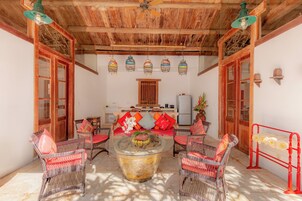 Bali Ginger Villa 2-Bedroom Private Pool | Living area | 50-cm Smart TV with cable channels