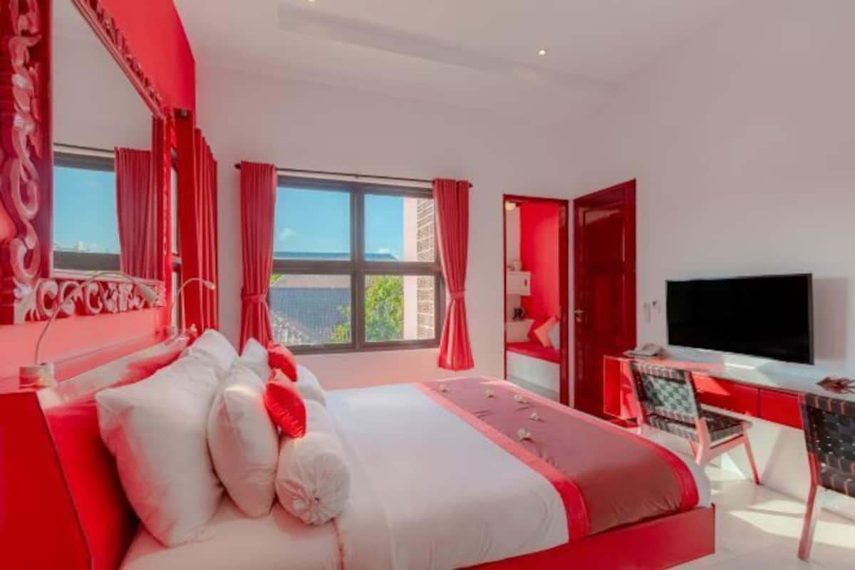 1 Schlafzimmer, hochwertige Bettwaren, Pillowtop-Betten
