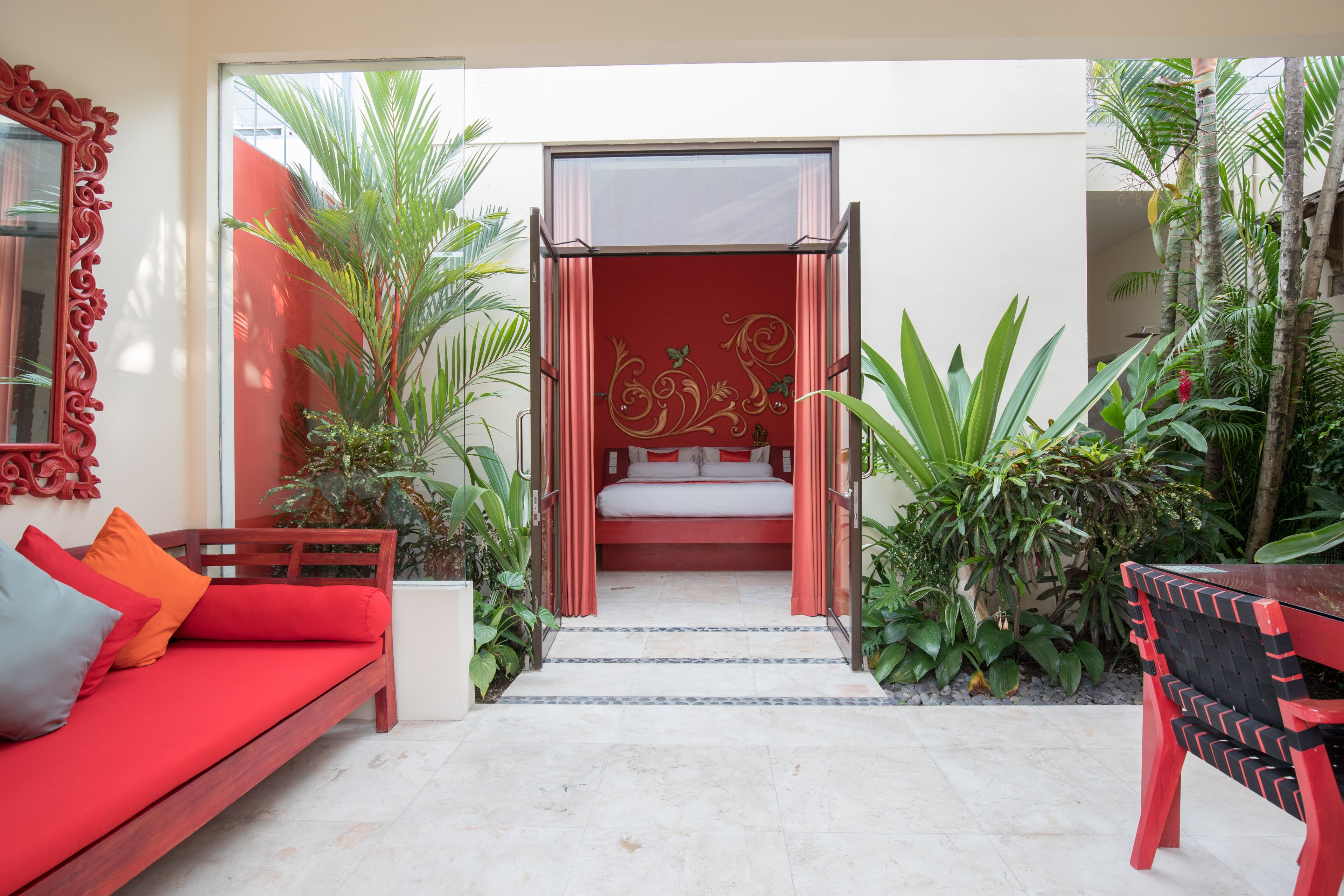 ginger suite poolside 1 | 1 bedroom, premium bedding, pillow-top beds, free minibar items