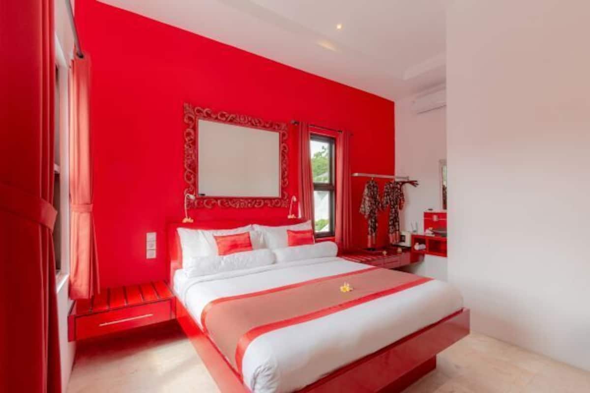 1 Schlafzimmer, hochwertige Bettwaren, Pillowtop-Betten