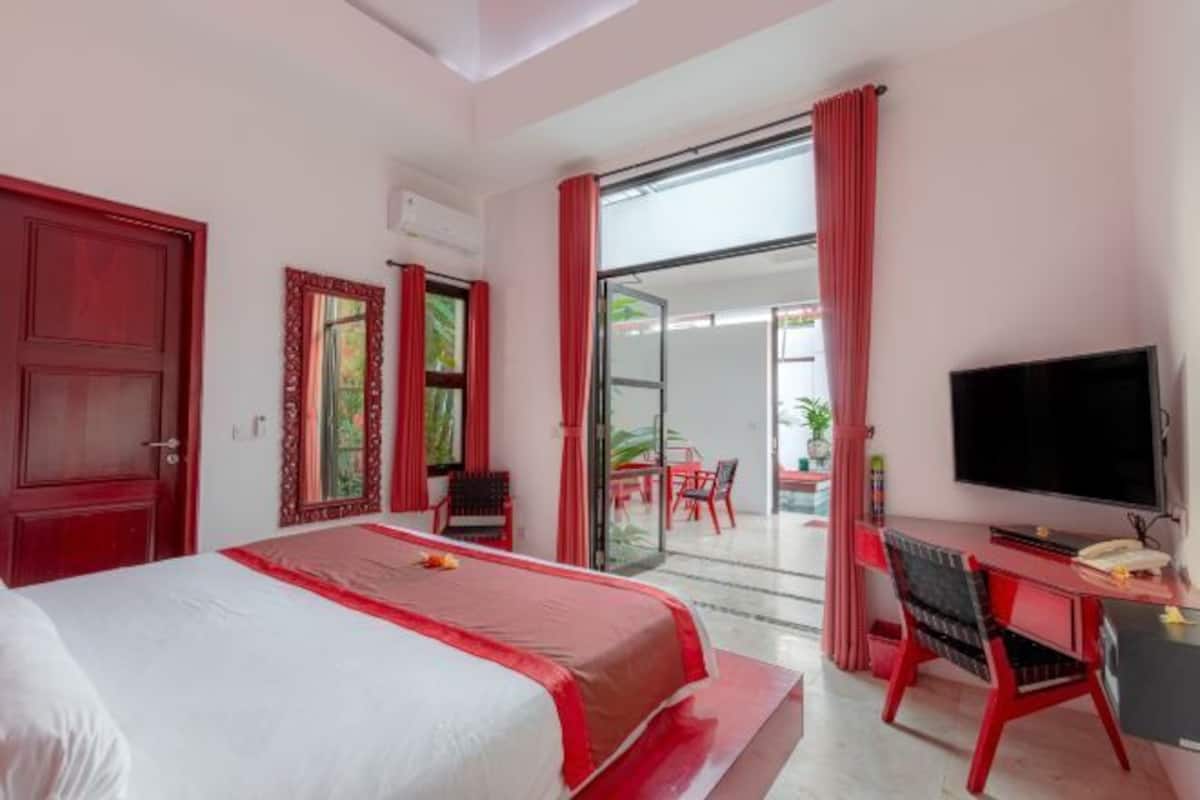 1 Schlafzimmer, hochwertige Bettwaren, Pillowtop-Betten