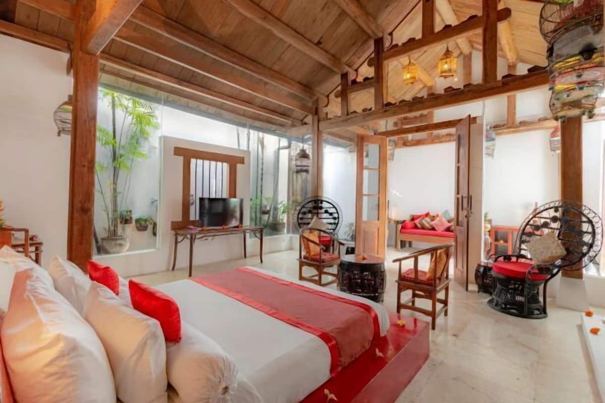 1 Schlafzimmer, hochwertige Bettwaren, Pillowtop-Betten