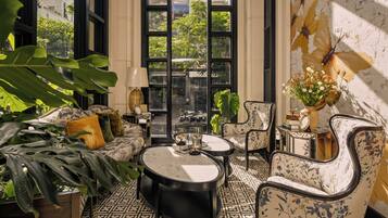 Área para banquetes al aire libre