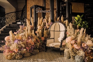 Lobby sitting area
