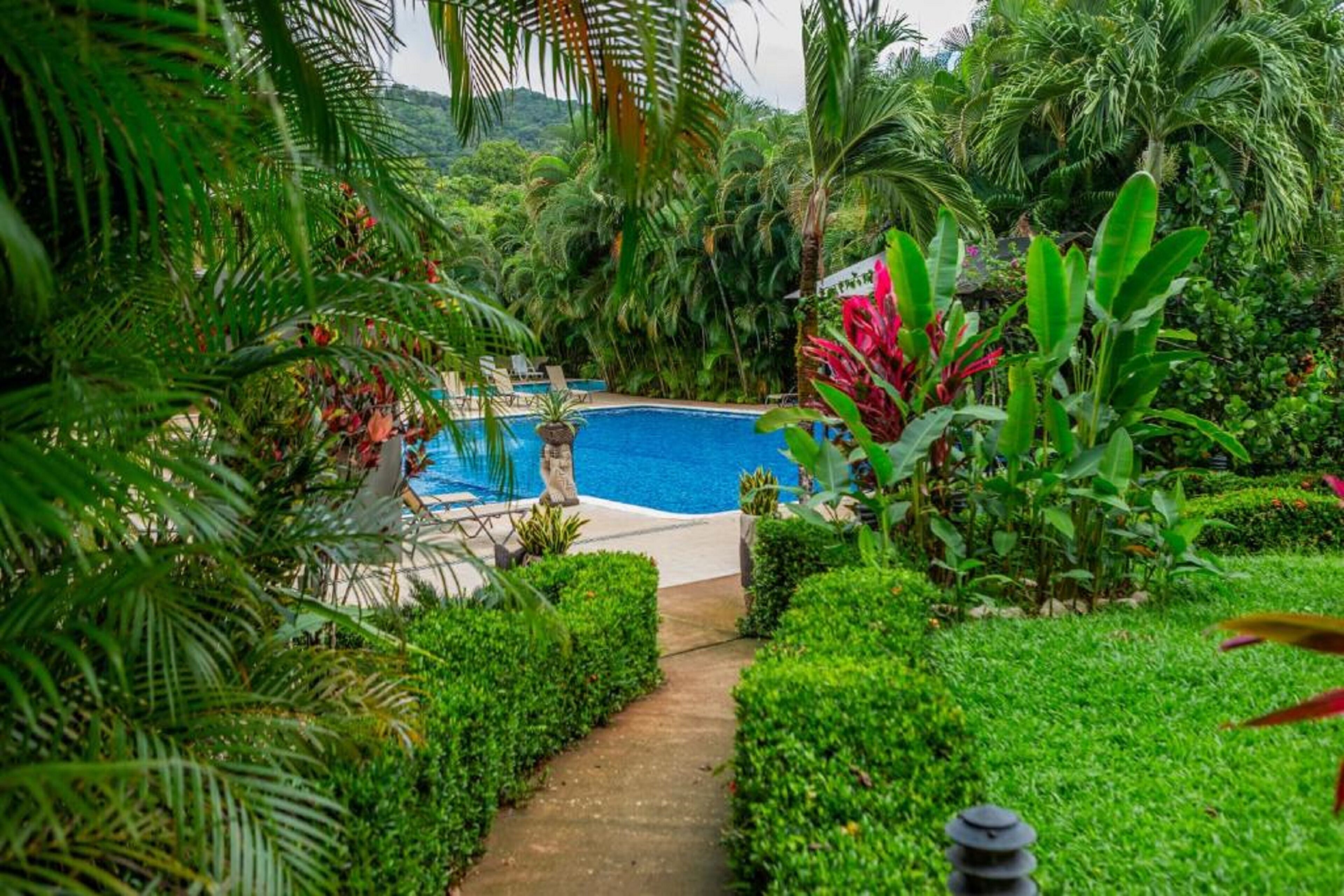 2 สระว่ายน้ำกลางแจ้ง, เก้าอี้อาบแดดริมสระ