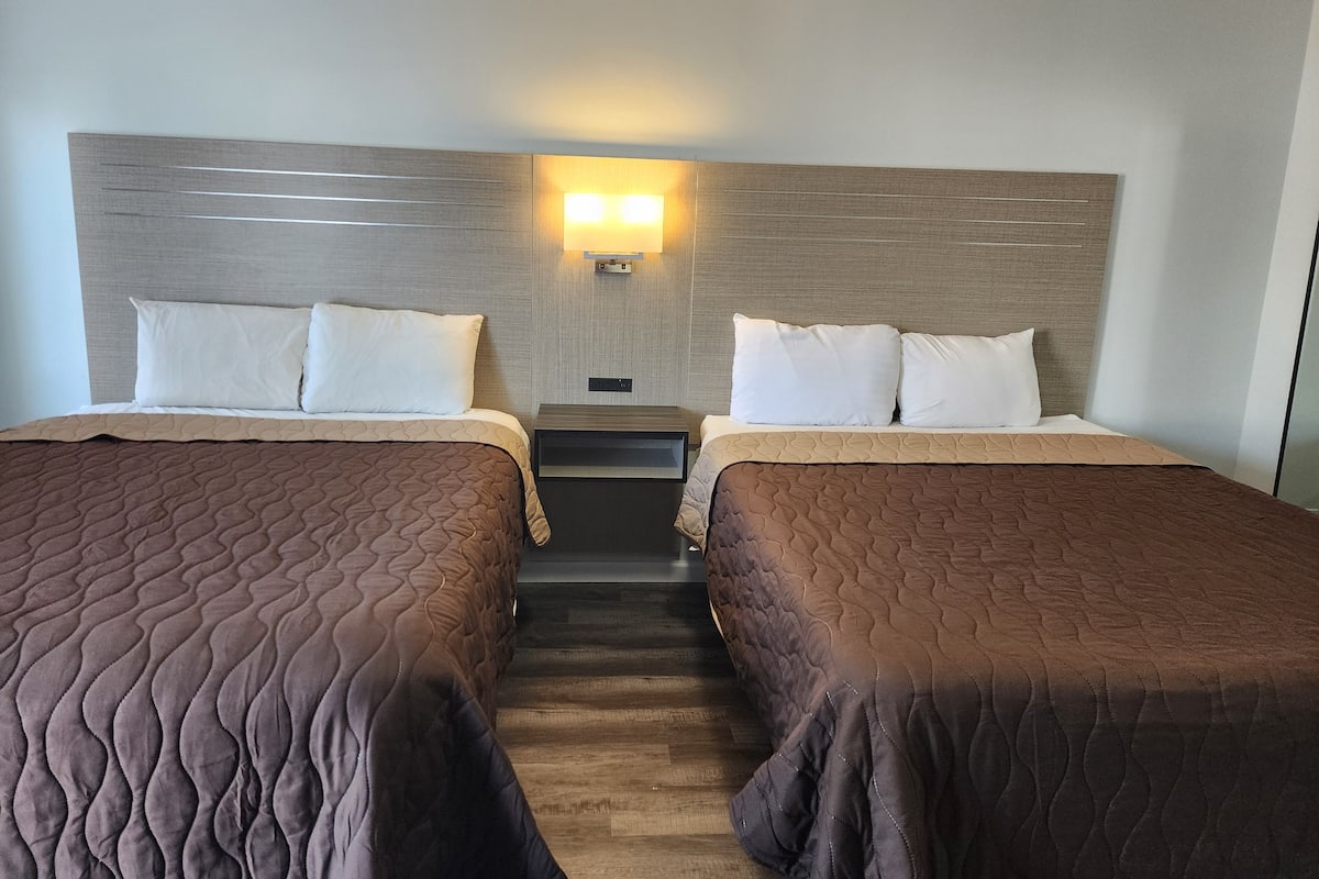 Premium Room, 2 Queen Beds, Non Smoking | Desk, free WiFi, bed sheets